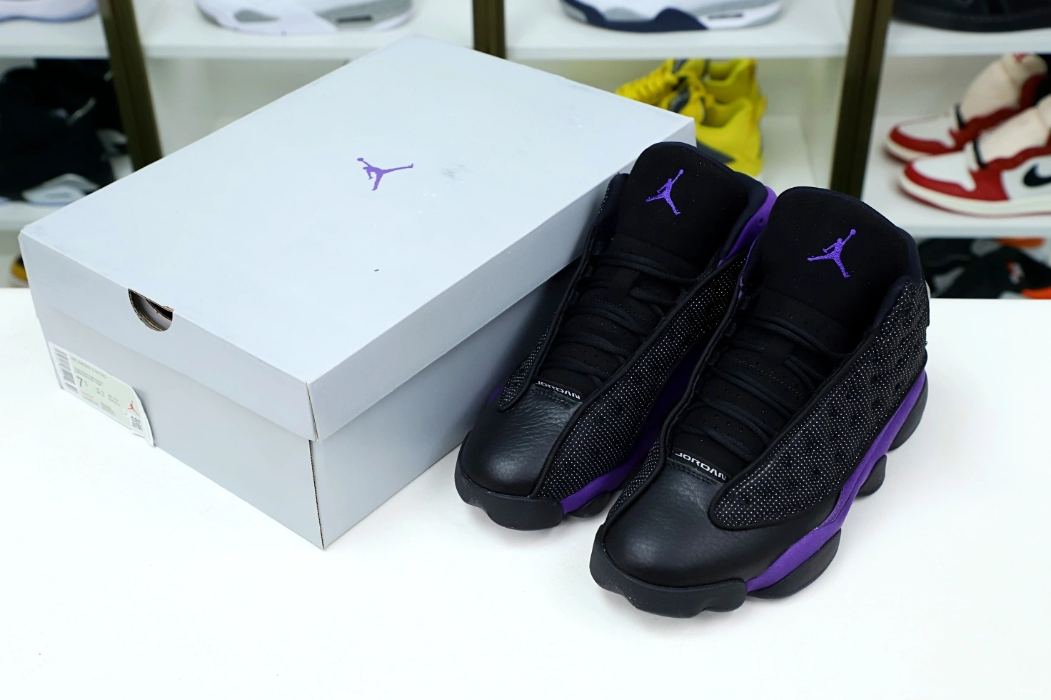 JORDAN PURPLE' 'COURT 13 RETRO AIR JORDAN AIR 0109